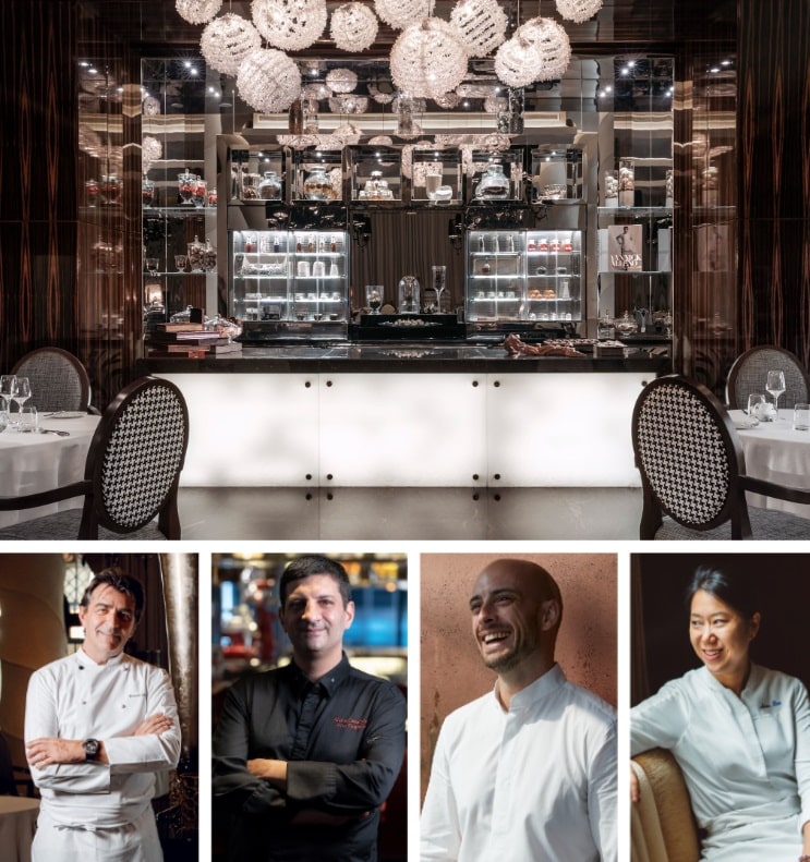 A Gastronomic Spectacle At Stay By Yannick Alleno : Four Chefs, One ...