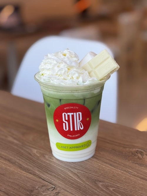 White Chocolate Matcha Frost