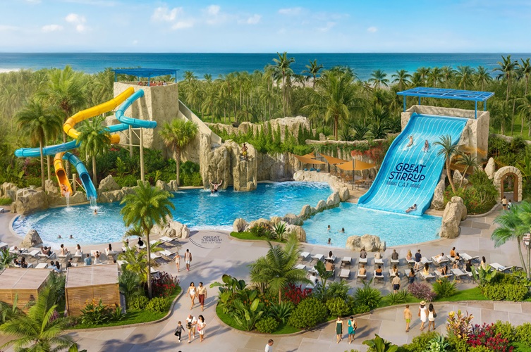 Norwegian Cruise Line Unveils New Great Tides Waterpark NORWEGIAN CRUISE