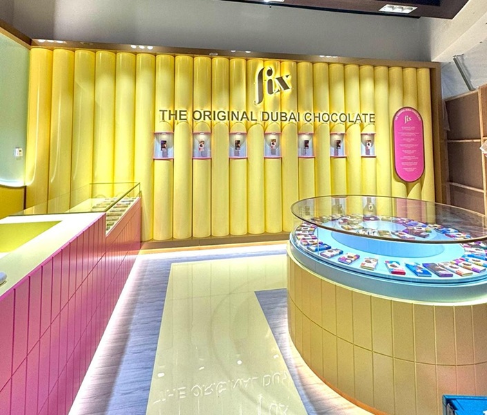 FIX Dessert Chocolatier Opens New Pop-Up at Dubai Duty Free, DXB Terminal 1 FIX Dessert