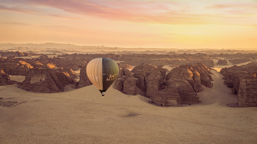 Hero Balloon Flights Saudi Launches Afternoon Flights in AlUla Alula