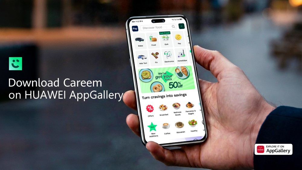 Careem Launches on Huawei AppGallery, Reaching 90 Million Users careem