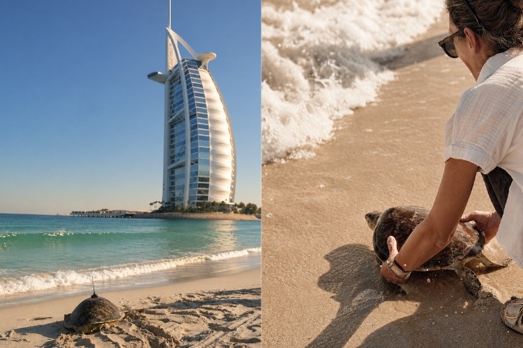 Jumeirah Celebrates World Sea Turtle Day With 100+ Releases WORLD SEA TURTLE DAY