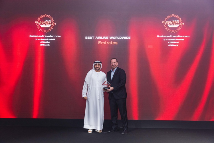 Emirates Wins Best Airline Worldwide at 2026 Business Traveller Emirates